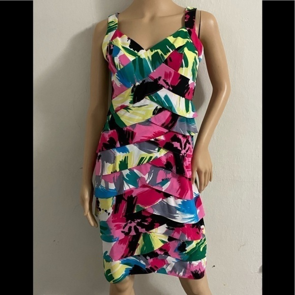London times size 4 layered dress